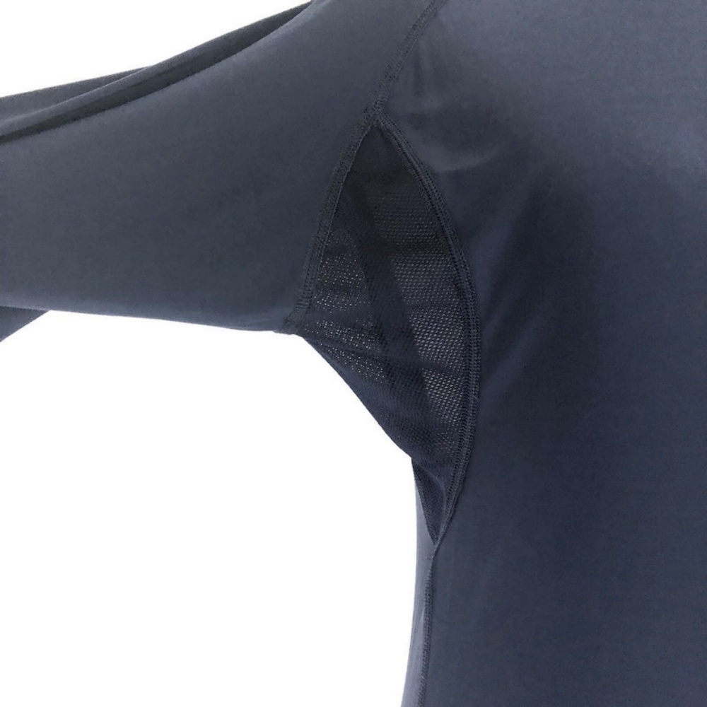 Under Armour Men's S Small T-Shirt Base Layer Mock Collar Underarm Ventilation - Picture 3 of 6